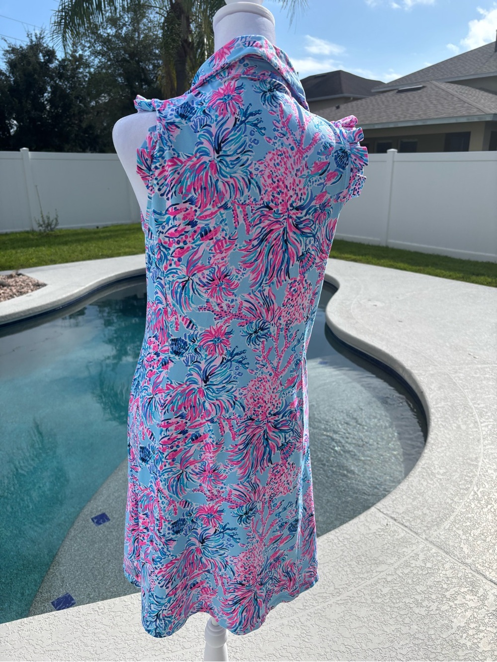 Lilly Pulitzer Luxletic Silva dress size small in excellent condition - Picture 9 of 9